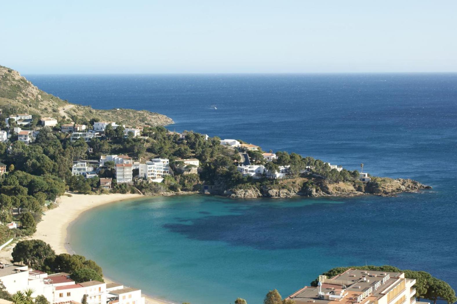 Precioso Piso Con Vista Al Canal Y Piscina En Roses Av-69 Eksteriør billede